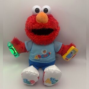 🎶 Sesame Street Elmo Learning Letters Plush – Singing ABC Toy